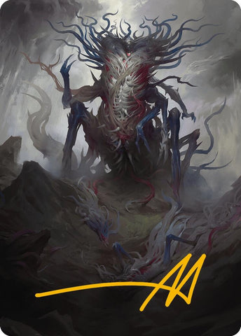 Image for Azlask, the Swelling Scourge Art Card (Gold-Stamped Signature) (25) [Art Series: Modern Horizons 3]