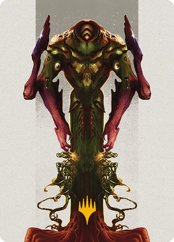 Image for Kozilek, the Broken Reality Art Card (Gold-Stamped Planeswalker Symbol) (51) [Art Series: Modern Horizons 3]
