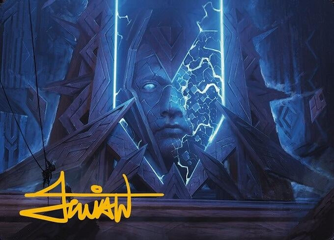 Image for Stone Idol Generator Art Card (Gold-Stamped Signature) (35) [Art Series: Modern Horizons 3]