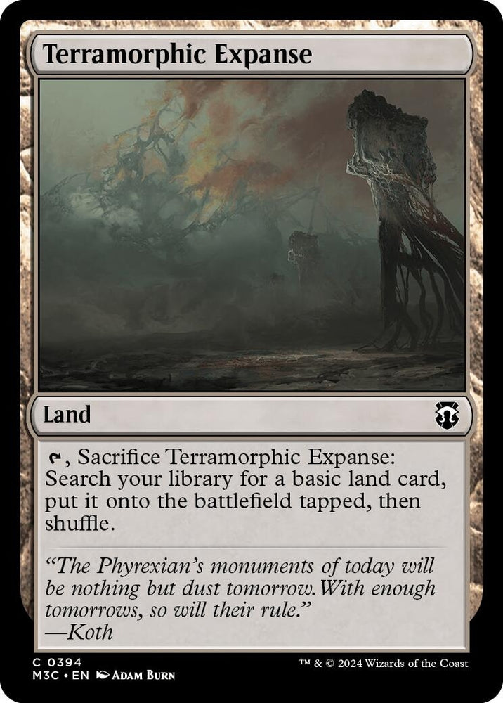 Image for Terramorphic Expanse (Ripple Foil) (394) [Commander: Modern Horizons 3]