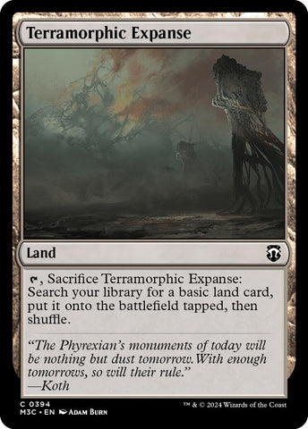 Image for Terramorphic Expanse (Ripple Foil) (394) [Commander: Modern Horizons 3]