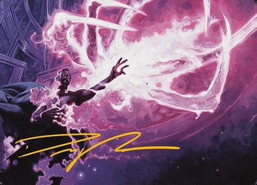 Image for Flare of Malice Art Card (Gold-Stamped Signature) (3) [Art Series: Modern Horizons 3]