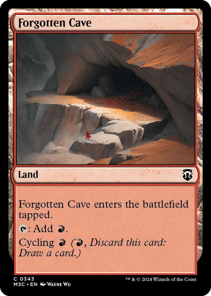 Image for Forgotten Cave (Ripple Foil) (343) [Commander: Modern Horizons 3]