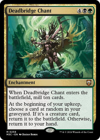 Image for Deadbridge Chant (Ripple Foil) (258) [Commander: Modern Horizons 3]