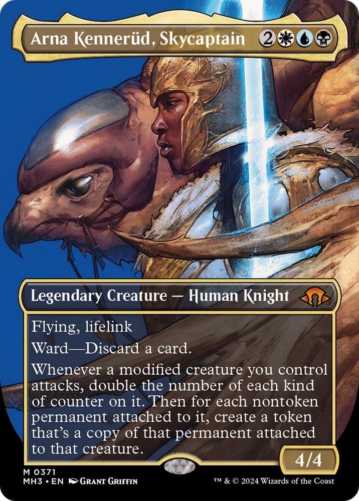 Image for Arna Kennerud, Skycaptain (Borderless) (371) [Modern Horizons 3]