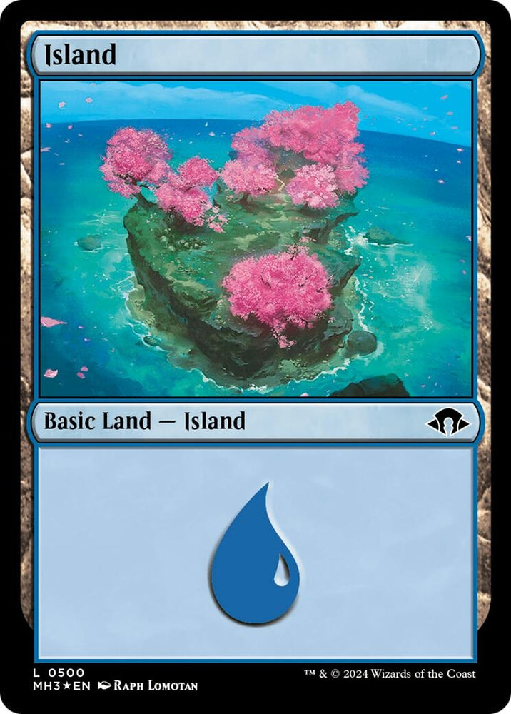 Image for Island (0500) (Ripple Foil) (500) [Modern Horizons 3]