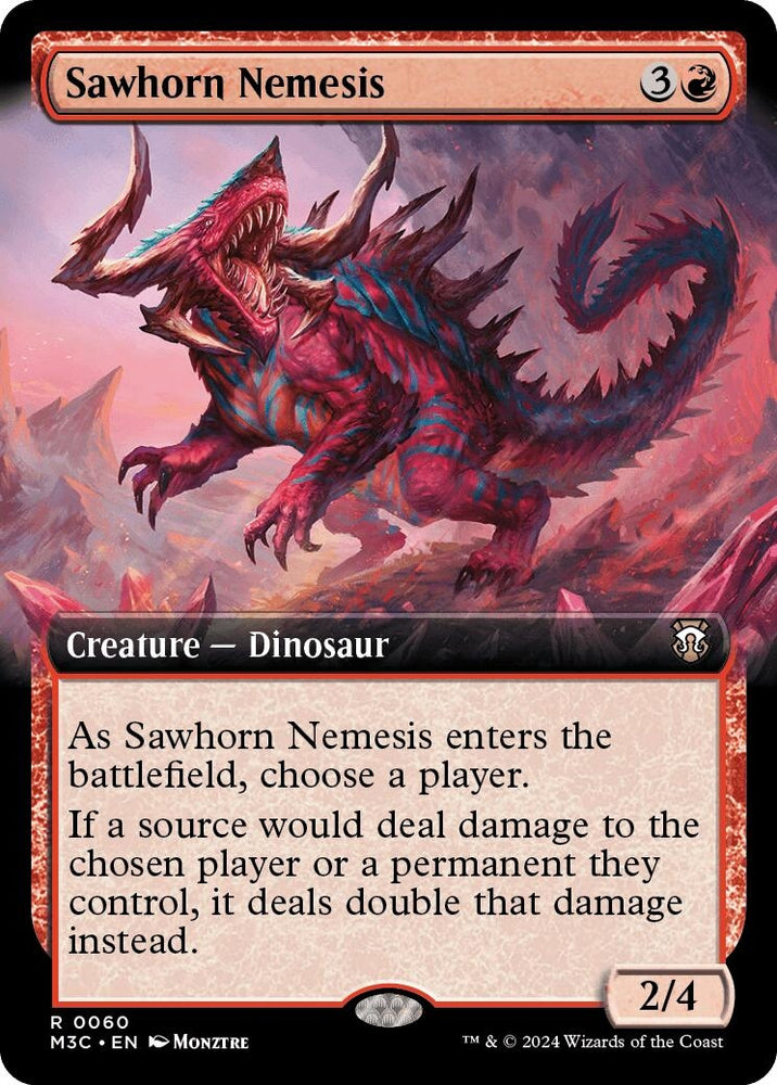Image for Sawhorn Nemesis (Extended Art) (60) [Commander: Modern Horizons 3]