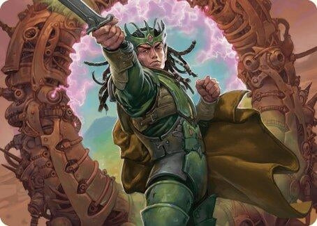 Image for Eladamri, Korvecdal Art Card (9) [Art Series: Modern Horizons 3]
