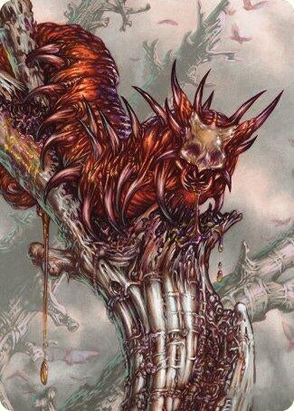 Image for Grist, Voracious Larva Art Card (53) [Art Series: Modern Horizons 3]