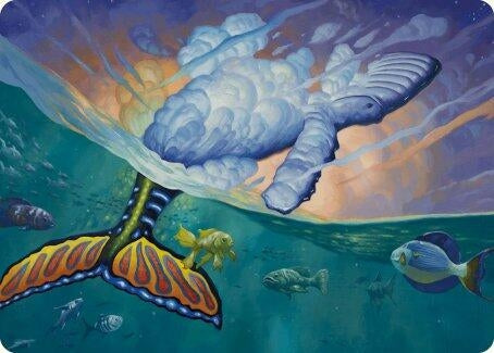 Image for Dreamtide Whale Art Card (2) [Art Series: Modern Horizons 3]
