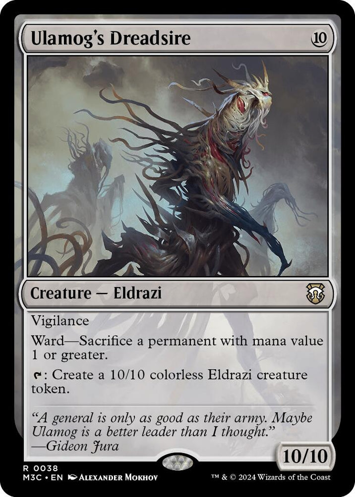 Image for Ulamog's Dreadsire (Ripple Foil) (38) [Commander: Modern Horizons 3]