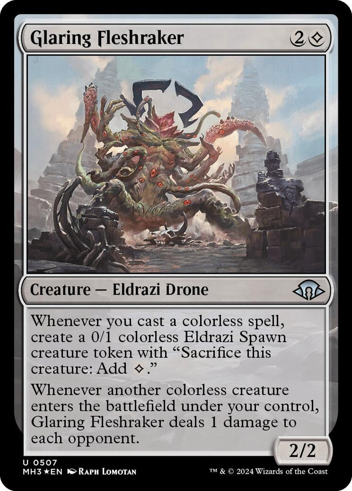 Image for Glaring Fleshraker (Ripple Foil) (507) [Modern Horizons 3]