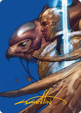 Image for Arna Kennerud, Skycaptain Art Card (Gold-Stamped Signature) (48) [Art Series: Modern Horizons 3]