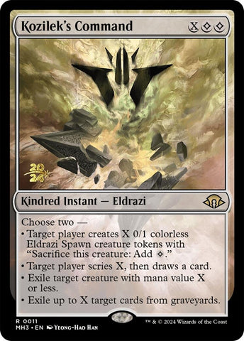 Image for Kozilek's Command (11) [Prerelease Cards]