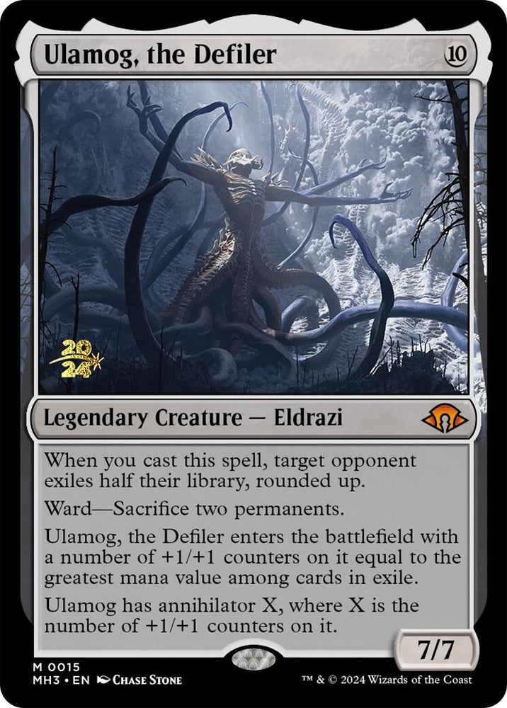 Image for Ulamog, the Defiler (15) [Prerelease Cards]