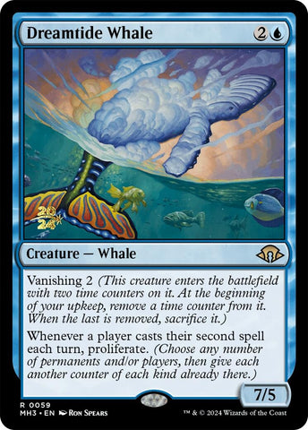 Image for Dreamtide Whale (59) [Prerelease Cards]