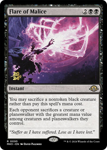 Image for Flare of Malice (95) [Prerelease Cards]
