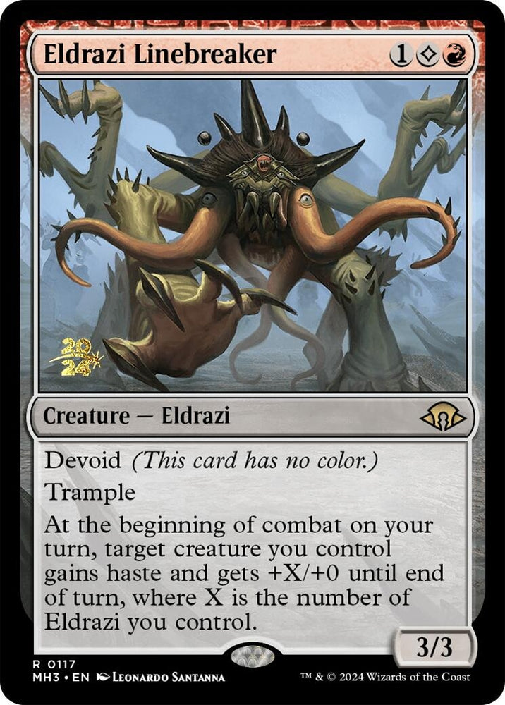 Image for Eldrazi Linebreaker (117) [Prerelease Cards]