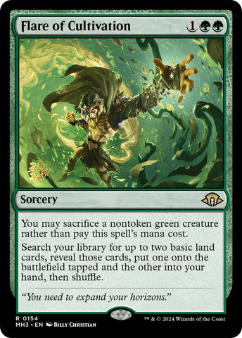 Image for Flare of Cultivation (154) [Prerelease Cards]