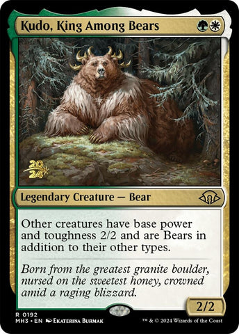 Image for Kudo, King Among Bears (192) [Prerelease Cards]