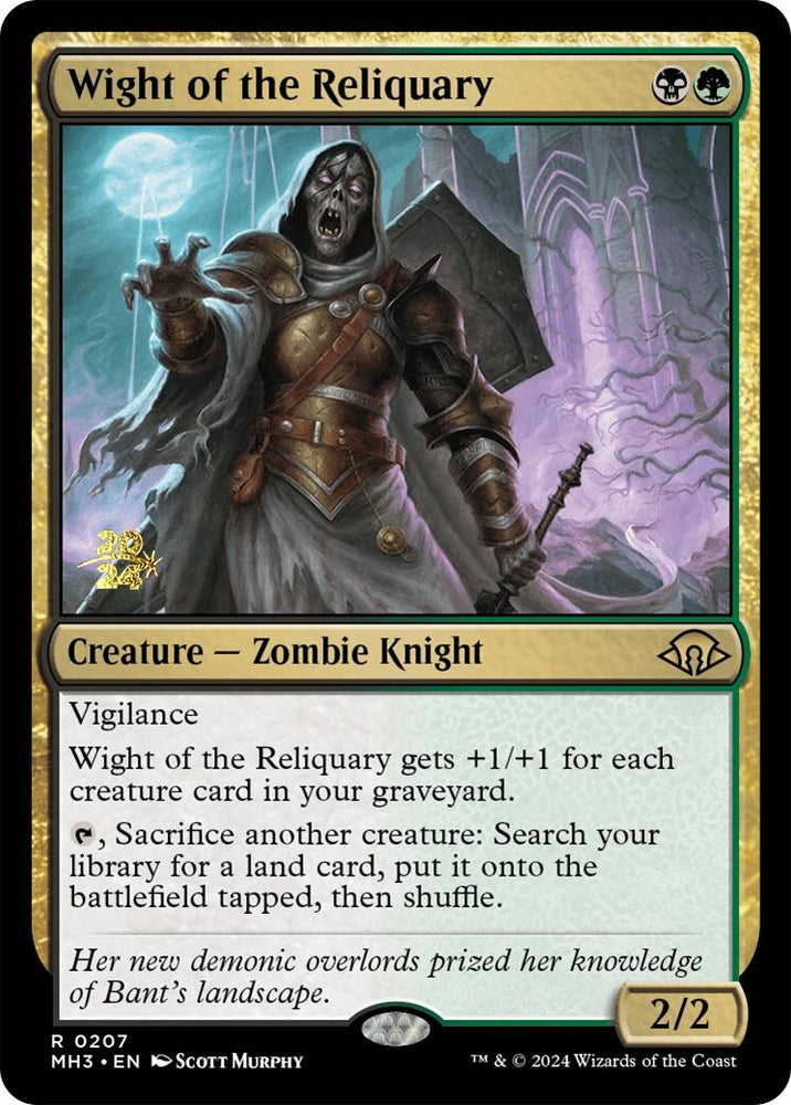 Image for Wight of the Reliquary (207) [Prerelease Cards]