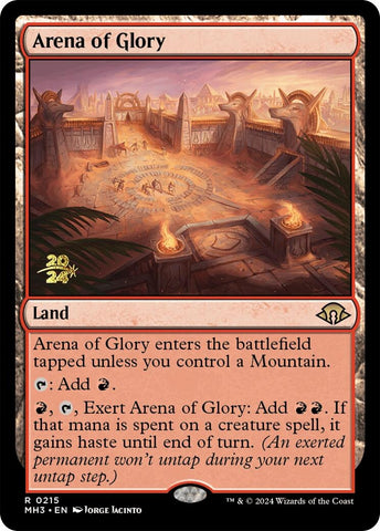 Image for Arena of Glory (215) [Prerelease Cards]