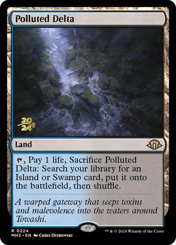 Image for Polluted Delta (224) - Magic: The Gathering