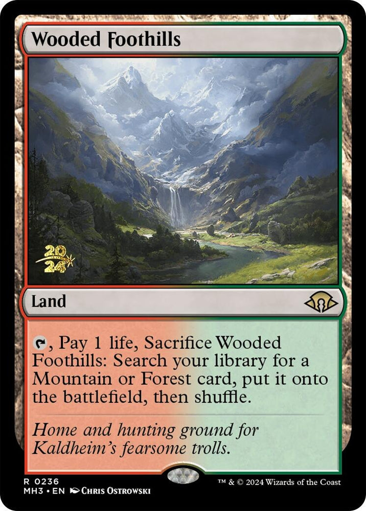 Image for Wooded Foothills (236) [Prerelease Cards]