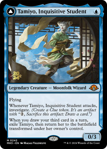 Image for Tamiyo, Inquisitive Student (242) [Prerelease Cards]