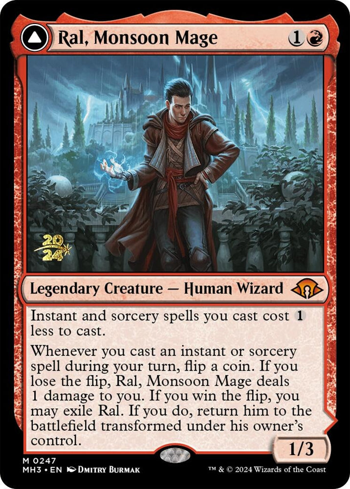 Image for Ral, Monsoon Mage (247) - Magic: The Gathering