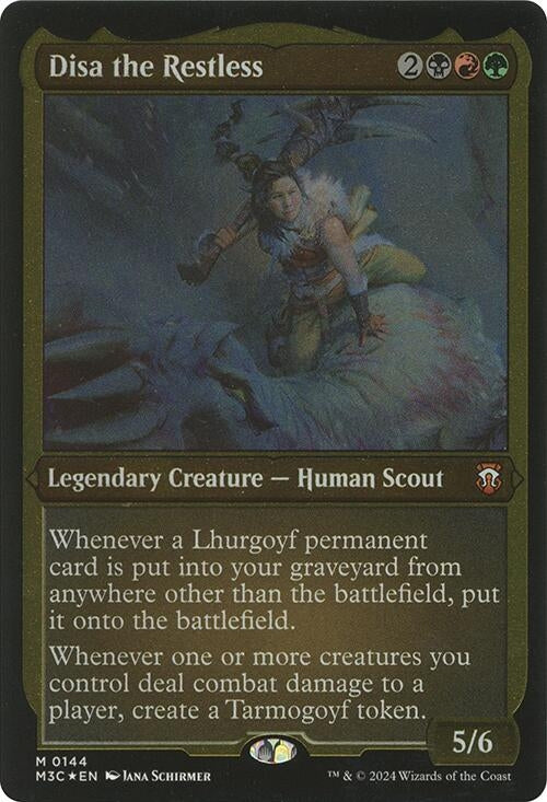 Image for Disa the Restless (Display Commander) - Thick Stock (144) [Commander: Modern Horizons 3]