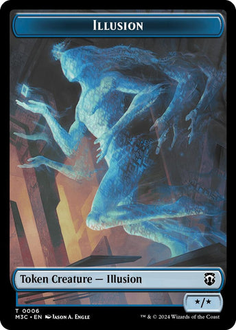 Image for Illusion // Servo Double-Sided Token (6 // 33) [Commander: Modern Horizons 3]
