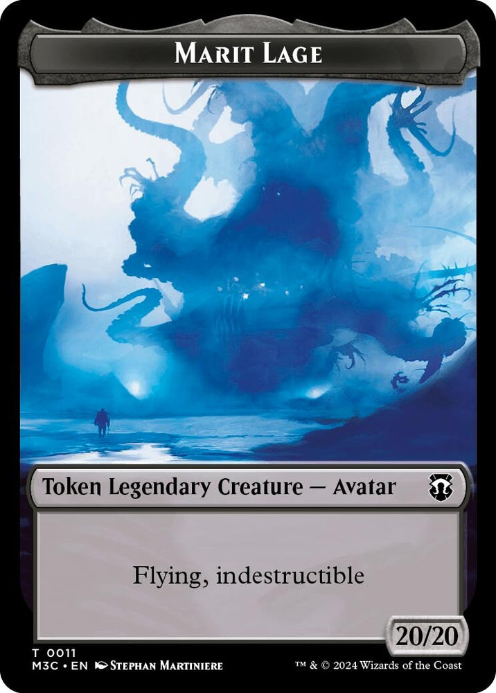 Image for Marit Lage // Sand Warrior Double-Sided Token (11 // 23) [Commander: Modern Horizons 3]