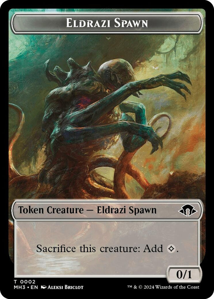 Image for Eldrazi Spawn // Spirit (0028) Double-Sided Token (2 // 28) [Modern Horizons 3]