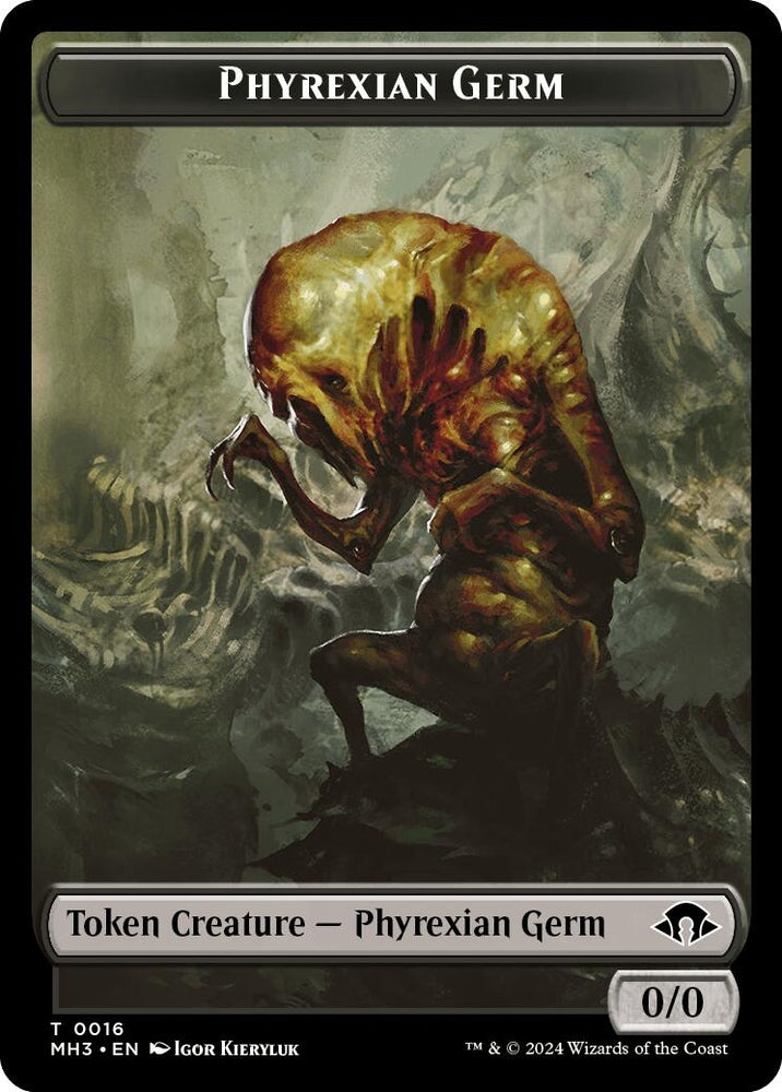Image for Phyrexian Germ // Copy Double-Sided Token (16 // 1) [Modern Horizons 3]