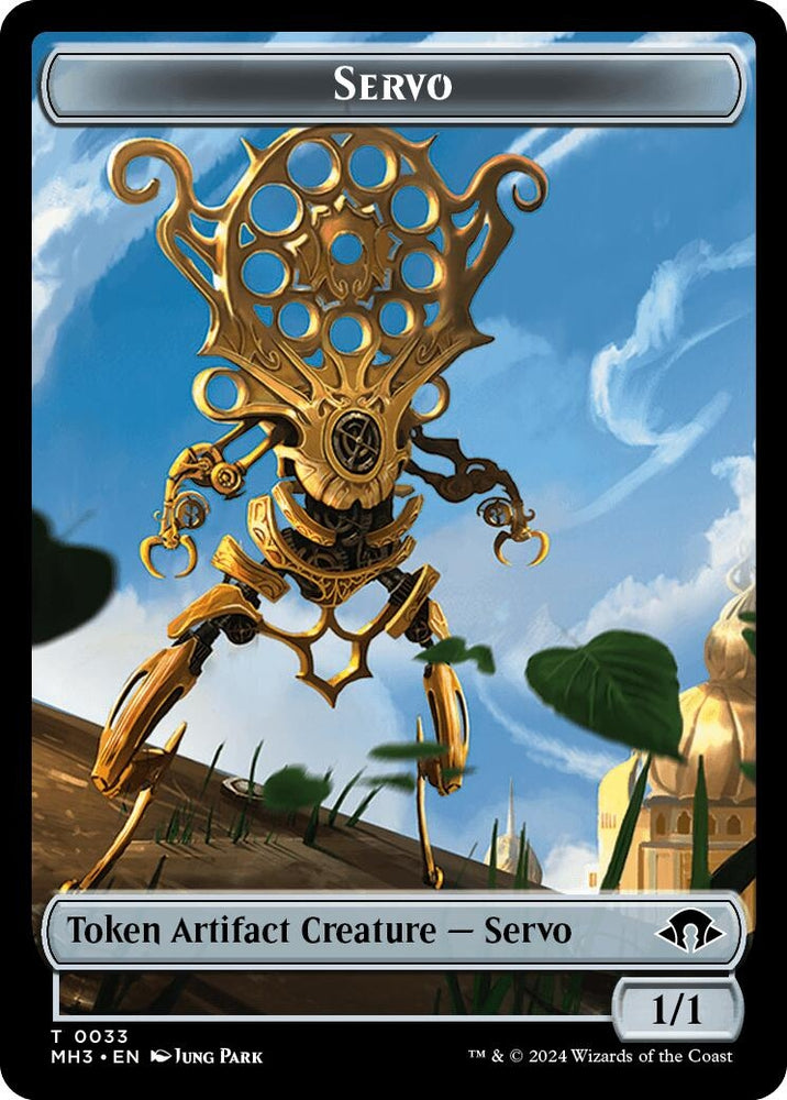 Image for Servo // Spirit (0008) Double-Sided Token (33 // 8) [Modern Horizons 3]