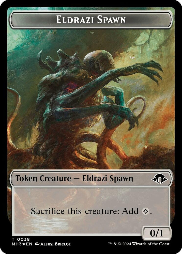 Image for Eldrazi Spawn Token (2) [Modern Horizons 3]