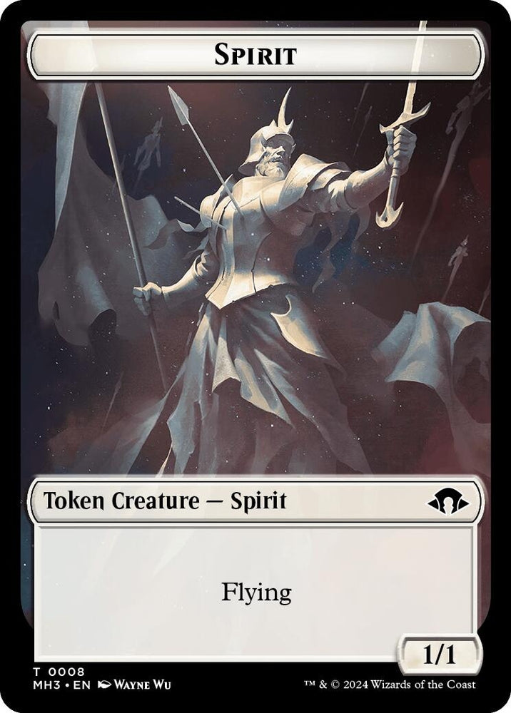 Image for Spirit (0008) // Energy Reserve Double-Sided Token (8 // 36) [Modern Horizons 3]