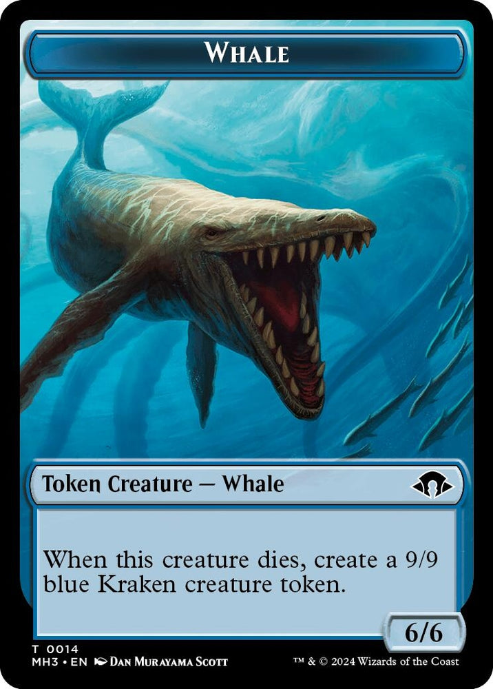 Image for Whale // Energy Reserve Double-Sided Token (14 // 36) [Modern Horizons 3]