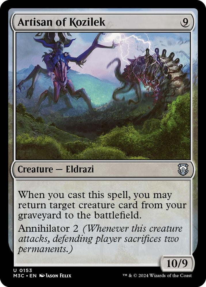 Image for Artisan of Kozilek (Ripple Foil) (153) [Commander: Modern Horizons 3]