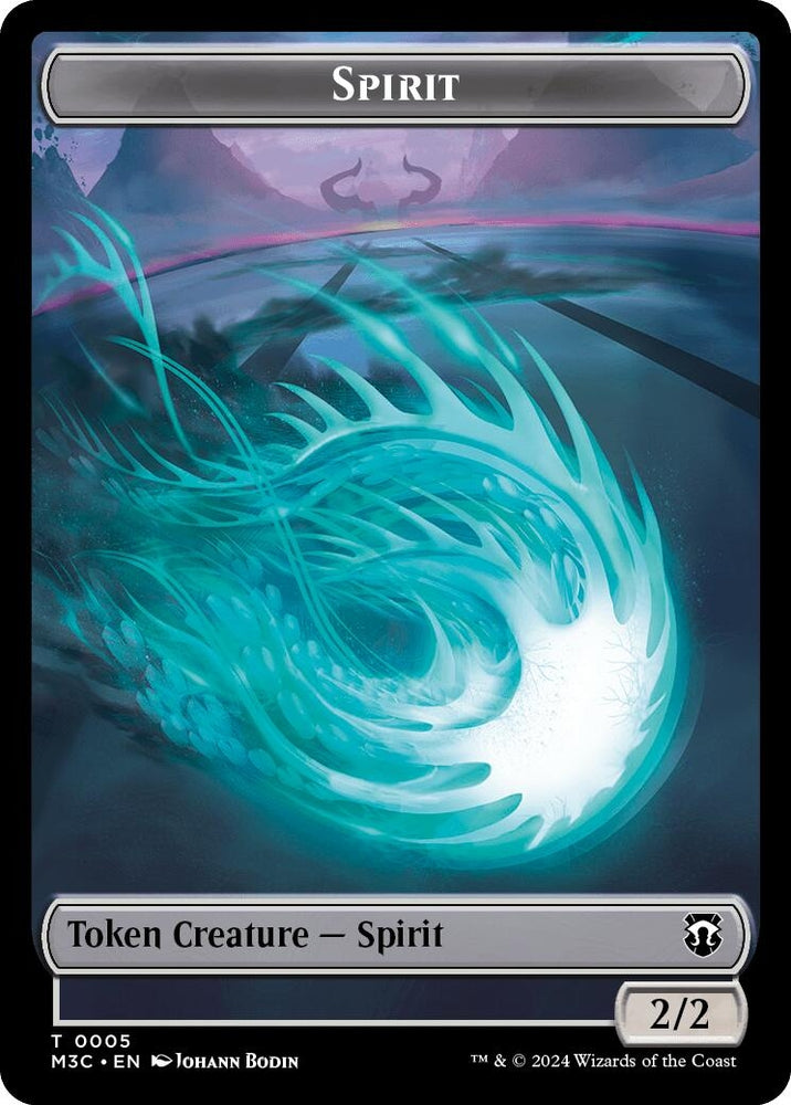 Image for Spirit (Ripple Foil) // Eldrazi Double-Sided Token (5 // 1) [Commander: Modern Horizons 3]