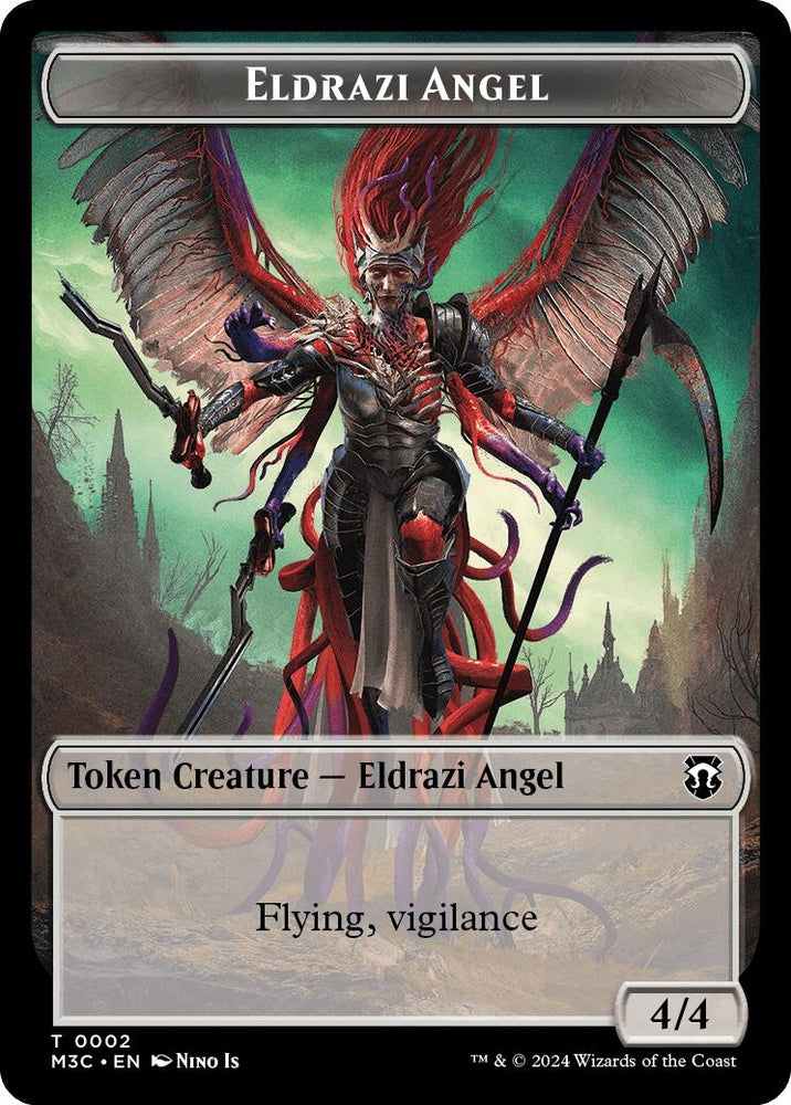 Image for Eldrazi Angel (Ripple Foil) // Copy Double-Sided Token (2 // 1) [Commander: Modern Horizons 3]