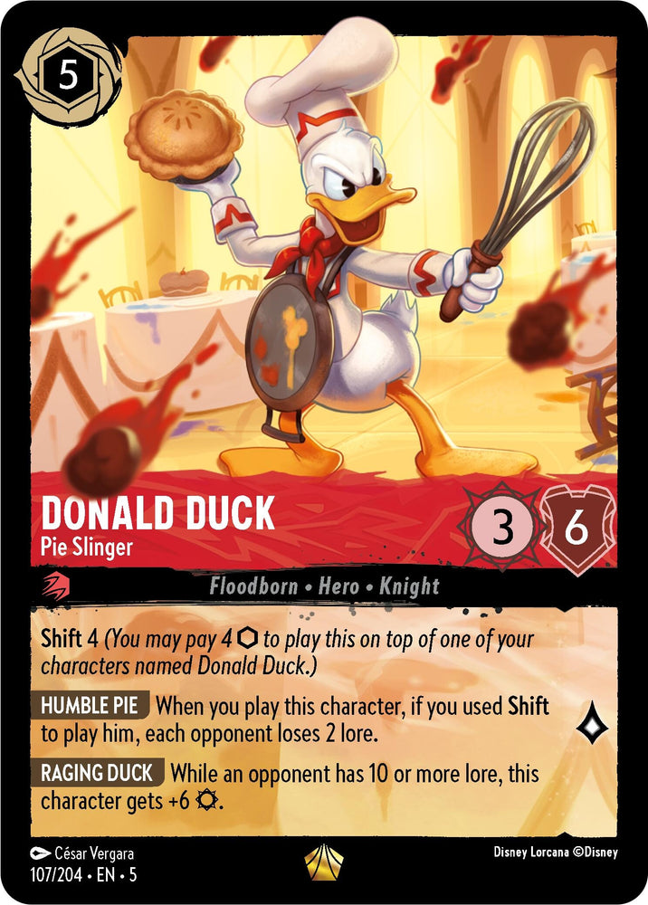 Image for Donald Duck - Pie Slinger (107/204) [Shimmering Skies]