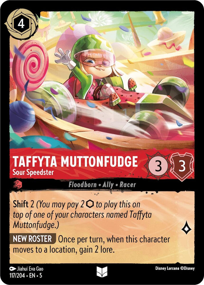 Image for Taffyta Muttonfudge - Sour Speedster (117/204) - Disney Lorcana
