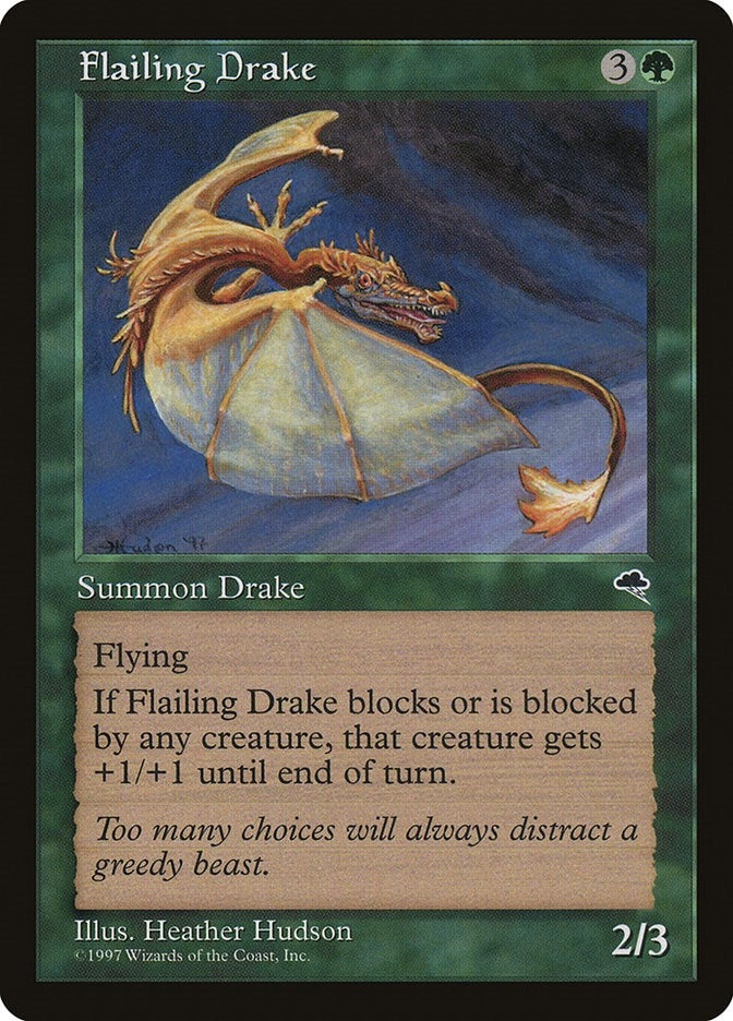 Image for Flailing Drake (227) [Tempest]