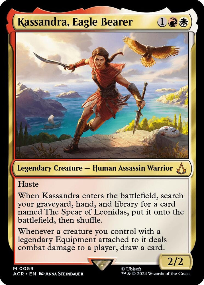 Image for Kassandra, Eagle Bearer (59) [Universes Beyond: Assassin's Creed]