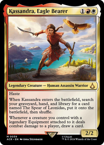 Image for Kassandra, Eagle Bearer (59) [Universes Beyond: Assassin's Creed]