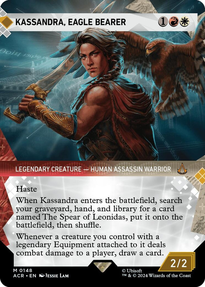 Image for Kassandra, Eagle Bearer (Showcase) (148) [Universes Beyond: Assassin's Creed]