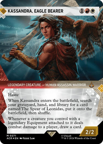 Image for Kassandra, Eagle Bearer (Showcase) (Textured Foil) (271) [Universes Beyond: Assassin's Creed]