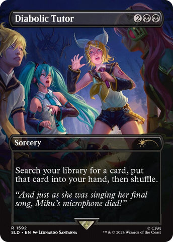Image for Diabolic Tutor (1592) (1592) [Secret Lair Drop Series]